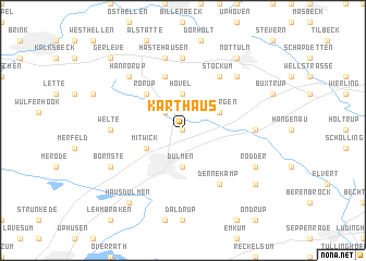 map of Karthaus