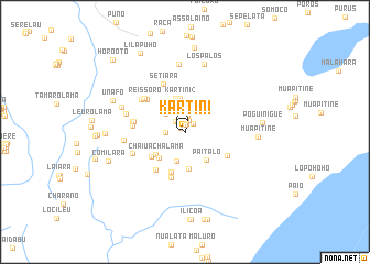 map of Kartini