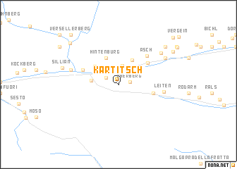 map of Kartitsch