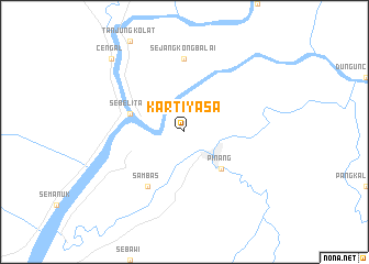 map of Kartiyasa