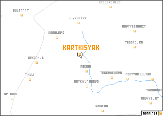 map of Kartkisyak