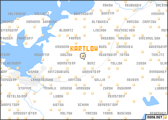 map of Kartlow