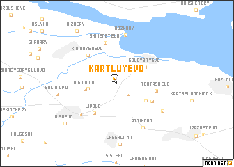 map of Kartluyevo