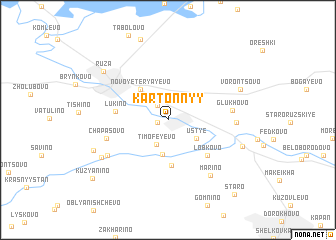 map of Kartonnyy