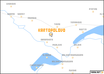 map of Kartopolovo
