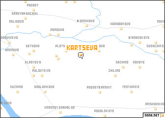 map of Kartseva