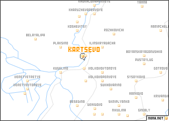 map of Kartsevo