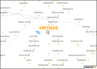 map of Kartsevo