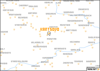 map of Kartsovo