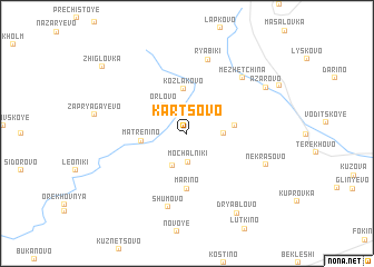 map of Kartsovo