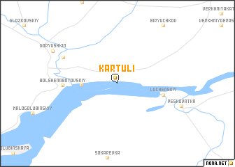 map of Kartuli