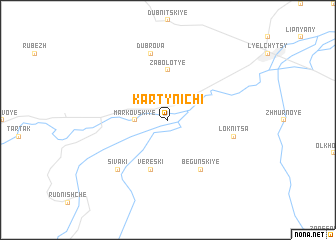 map of Kartynichi