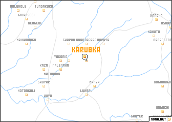 map of Karubka