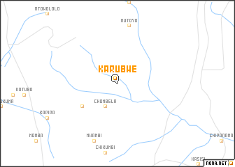 map of Karubwe