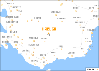 map of Karuga