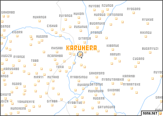 map of Karuhera