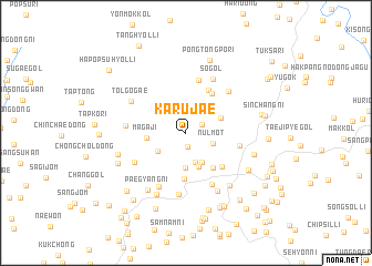 map of Karujae