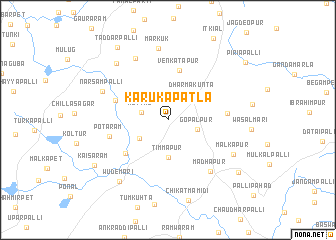 map of Karukapatla