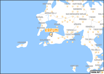 map of Karŭmi