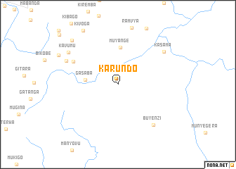 map of Karundo