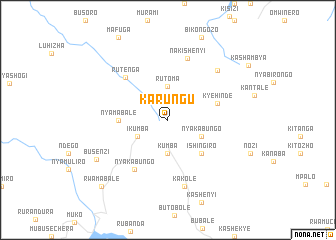 map of Karungu