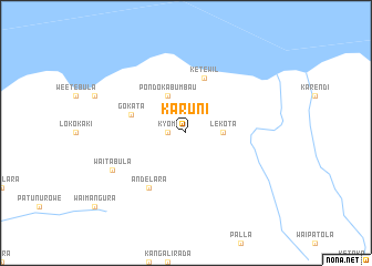 map of Karuni