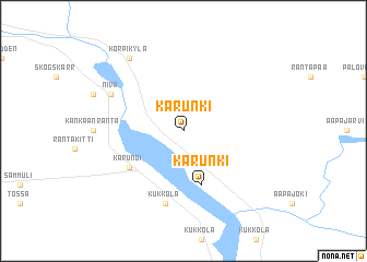 map of Karunki