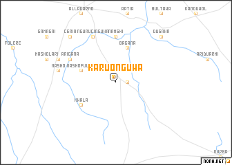 map of Karuonguwa