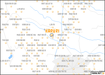 map of Karuri