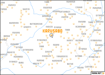 map of Karusabo