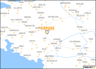 map of Karuse