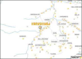 map of Karūski Waj