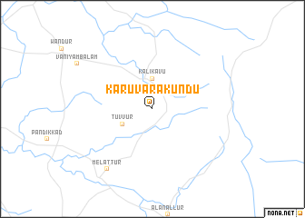 map of Karuvārakundu