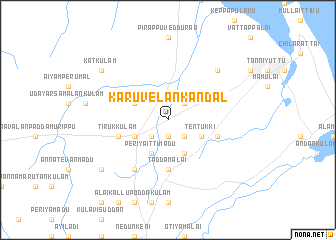 map of Karuvelankandal