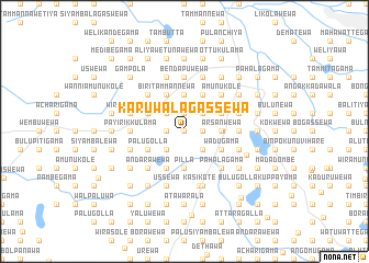 map of Karuwalagassewa