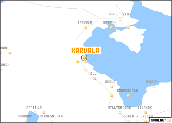 map of Karvala