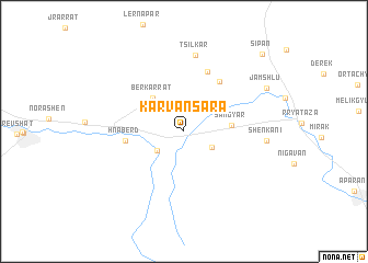 map of Karvansara