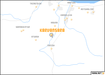 map of Karvansara