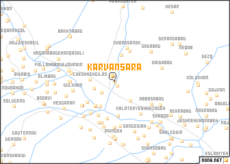 map of Kārvānsarā