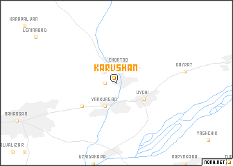 map of Karvshan