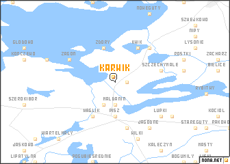 map of Karwik