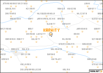 map of Karwity