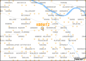 map of Karwitz