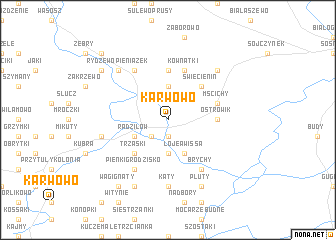 map of Karwowo