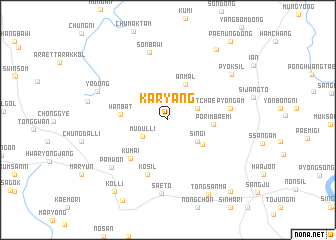 map of Karyang