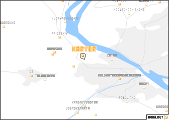 map of Kar\