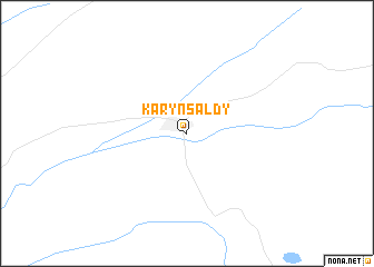 map of Karynsaldy