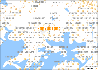 map of Karyuk-tong