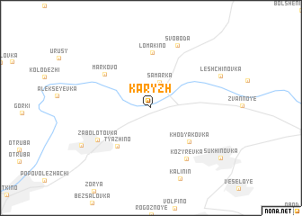map of Karyzh