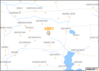 map of Kary